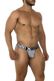 Xtremen 91184 Mesh Thongs Color Gray