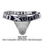 Xtremen 91184 Mesh Thongs Color Gray