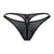 Xtremen 91185 Mesh Thongs Color Black