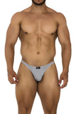 Xtremen 91185 Mesh Thongs Color Gray