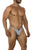 Xtremen 91185 Mesh Thongs Color Gray