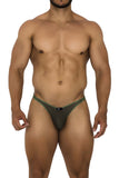 Xtremen 91187 Tulle Mesh Bikini Color Green