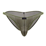 Xtremen 91187 Tulle Mesh Bikini Color Green