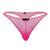 Xtremen 91189 Tulle Mesh Thongs Color Pink