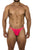 Xtremen 91189 Tulle Mesh Thongs Color Pink