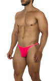 Xtremen 91189 Tulle Mesh Thongs Color Pink