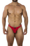 Xtremen 91192 Jacquard Bikini Color Red