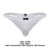 Xtremen 91200 Jacquard Thongs Color White