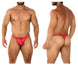 Xtremen 91203 Microfiber Thongs Color Cherry