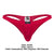 Xtremen 91203 Microfiber Thongs Color Cherry