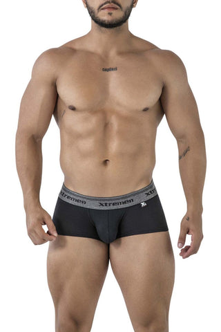 Xtremen 91205B Cotton Blend Trunks Color Black