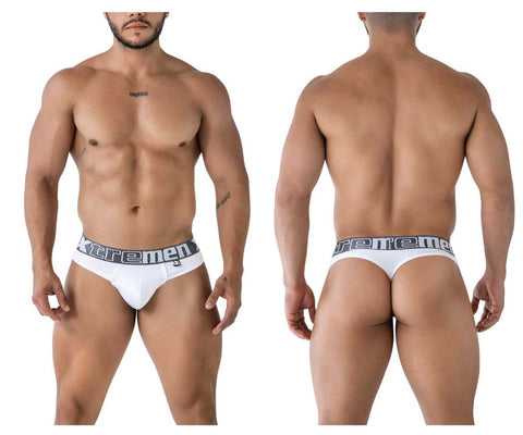 Xtremen 91208B Microfiber Thongs Color White