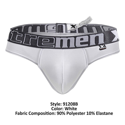 Xtremen 91208B Microfiber Thongs Color White