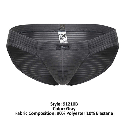 Xtremen 91210B Microfiber Briefs Color Gray