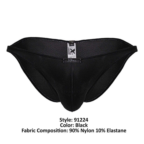 Xtremen 91224 Microfiber Bikini Color Black