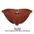 Xtremen 91224 Microfiber Bikini Color Red