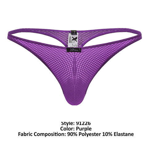 Xtremen 91226 Microfiber Thongs Color Purple