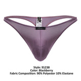 Xtremen 91238 Microfiber Thongs Color Blackberry