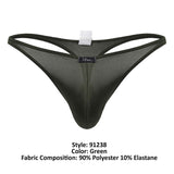 Xtremen 91238 Microfiber Thongs Color Green