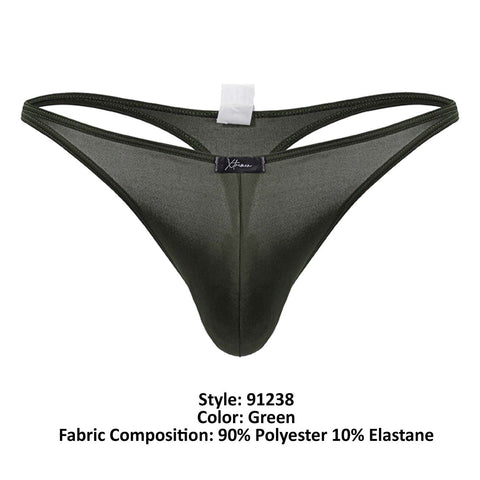 Xtremen 91238 Microfiber Thongs Color Green