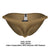 Xtremen 91239 Microfiber Bikini Color Brown
