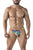 Xtremen 91247 Printed Thongs Color Bubbles