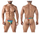 Xtremen 91247 Printed Thongs Color Bubbles