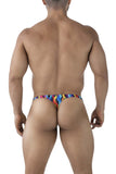 Xtremen 91247 Printed Thongs Color Waves