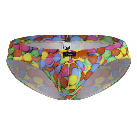 Xtremen 91248 Printed Briefs Color Bubbles