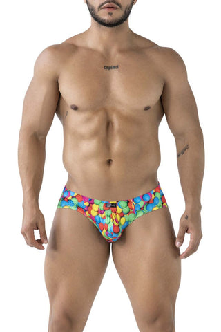 Xtremen 91248 Printed Briefs Color Bubbles