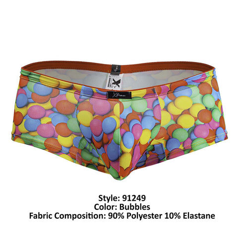 Xtremen 91249 Printed Trunks Color Bubbles