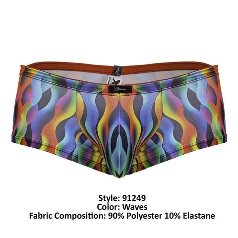 Xtremen 91249 Printed Trunks Color Waves