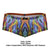 Xtremen 91249 Printed Trunks Color Waves