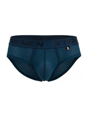Xtremen 91250 Microfiber Mesh Briefs Color Petrol