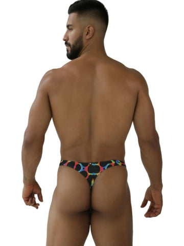 Xtremen 91284 Printed Microfiber Thongs Color Mushroom