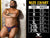 Xtremen 91085 Microfiber Jacquard Jockstrap Color Red